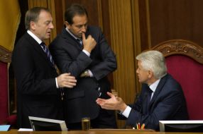 Aleksandr Lavrinovich, Vladimir Litvin and Nikolay Tomenko