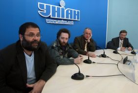 Press-conference’s participants