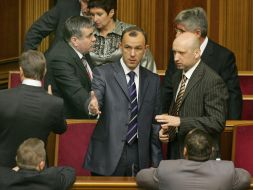 Олександр Турчинов та Андрій Кожемякін