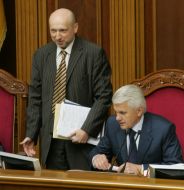 Олександр Турчинов та Володимир Литвин