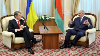 Viktor Yushchenko and Aleksandr Lukashenko