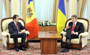 Viktor Yushchenko and Vlad Filat