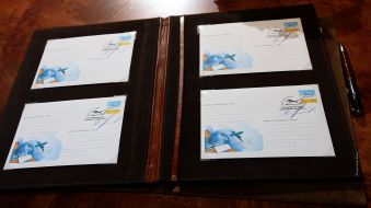 Envelopes with Timoshenko’s autographes