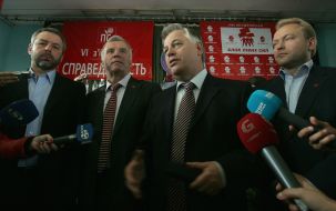 Юрій Загородній, Станіслав Ніколаєнко, Петро Симоненко та Василь Волга