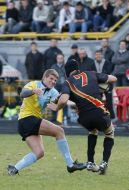 Players of the national teams of Ukraine and Belgium