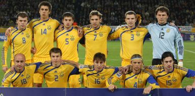 Players of the national team of Ukraine