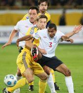 Andrey Shevchenko, John Terry and Ashley Coul