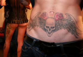 Participants of the festival ”Giper Tattoo-2009”