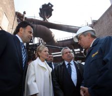 Yulia Timoshenko and Vitaliy Satskiy