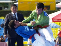 Participants of VII world Cup on the fight of Kurash
