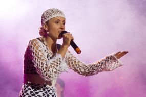 The soloist of group ”Astarta”