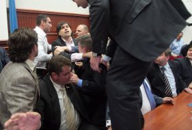 Elbrus Tedeyev during the collision