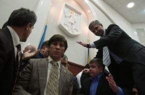 Elbrus Tedeyev during the collision