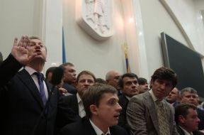 The Kiev Council’s presidium blocking