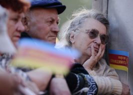 The mass-meeting participants