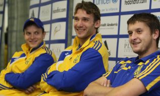 Oleg Gusev, Andrey Shevchenko and Yaroslav Rakitskiy