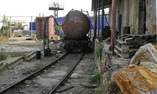 Cistern on territory of ”Radical” factory