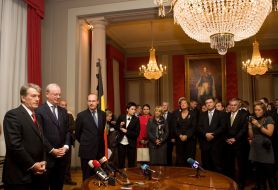 Виктор Ющенко и Арман Де Деккер