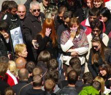 Maksim Chayka’s funerals