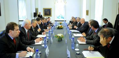 Делегации Украины и Королевства Бельгии