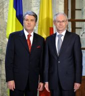 Виктор Ющенко и Герман ван Ромп