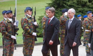 Виктор Ющенко и Герман ван Ромп