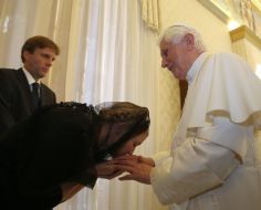 Юлія Тимошенко та Бенедикт ХVI