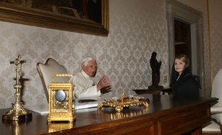 Юлія Тимошенко та Бенедикт ХVI
