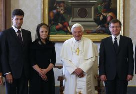 Михайло Ливинський, Юлія Тимошенко, Бенедикт ХVI та Григорій Немиря