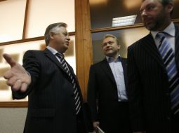 Vasiliy Volga, Yuriy Zagorodniy and Petr Simonenko