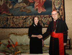 Юлія Тимошенко та Тарчізіо Бертоне