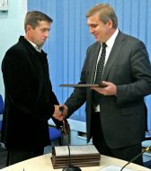 Yevgeniy Milovanov and Viktor Melnik