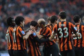 FC ”Shakhter” players