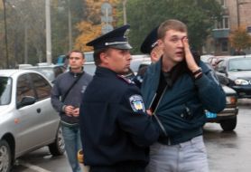 Ukrainian Insurgent Army march participant