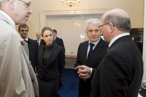 Nataliya Korolevskaya, Vladimir Litvin, Igor Kharchenko and James Sherr