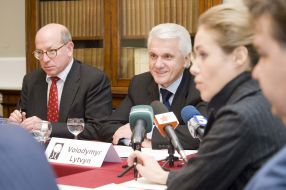 Nataliya Korolevskaya, Vladimir Litvin, Igor Kharchenko and James Sherr