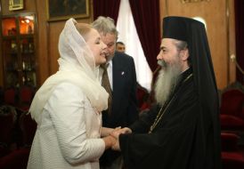 Юлия Тимошенко и Теофил ІІІ