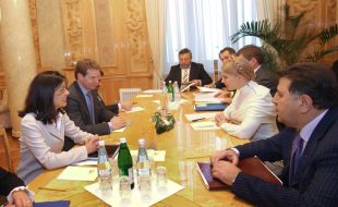 Djeila Pazarbaziolu and Yuliya Timoshenko