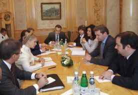 Grigoriy Nemurya, Djeila Pazarbaziolu and Yuliya Timoshenko