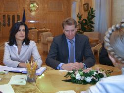 Djeila Pazarbaziolu and Yuliya Timoshenko