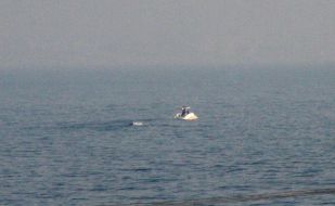 Транспортировка немецкой авиабомбы