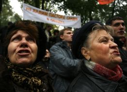 The mass-meeting participants