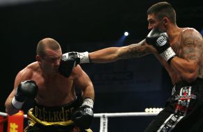 Vyacheslav Uzelkov and Tomash ”Jumbo” Adamek