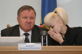 Zanna Usenko-Chernaya and Vladimir Shapoval