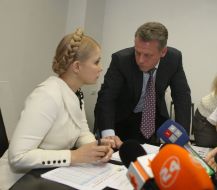 Yuliya Timoshenko and Yury Melnik