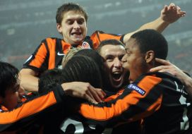 FC ”Shakter” (Donetsk) players