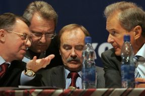 Yury Kostenko, Ivan Zaets, Vladimir Stupak and Aleksandr Slobodyan