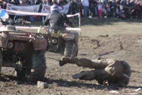 Allukrainian jeep-moto sprint participant