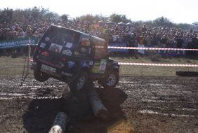 Allukrainian jeep-moto sprint participant