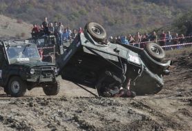 Allukrainian jeep-moto sprint participant